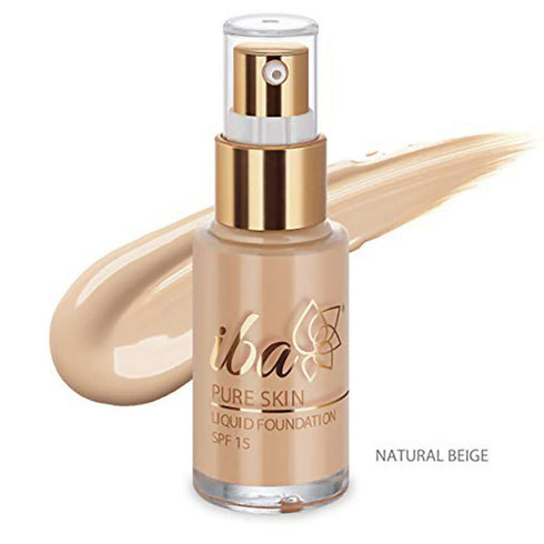 Iba Pure Skin Liquid Foundation SPF 15 Natural Beige